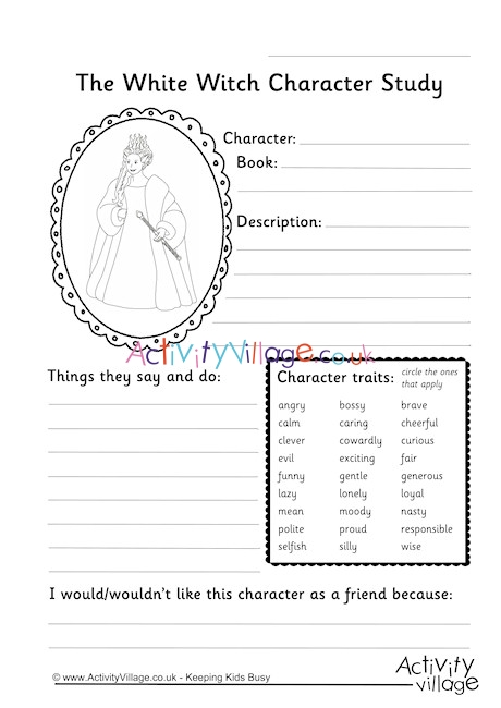 The White Witch Character Study