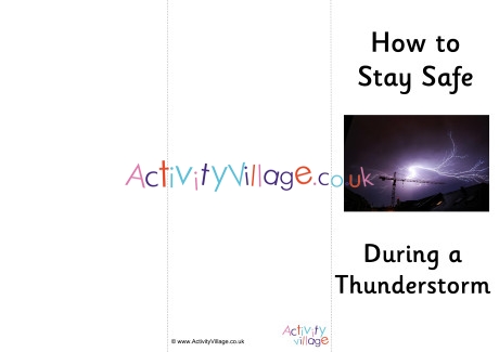 Thunderstorm Safety Leaflet