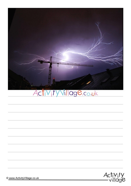 Thunderstorms story paper