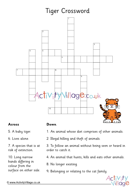 Tiger Crossword