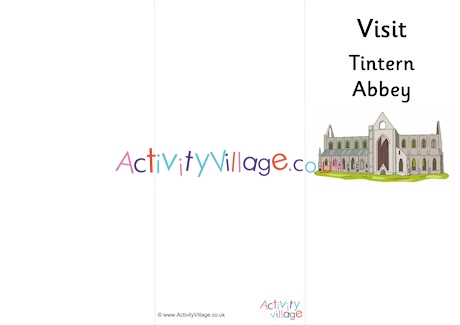 Tintern Abbey Tourist Leafet