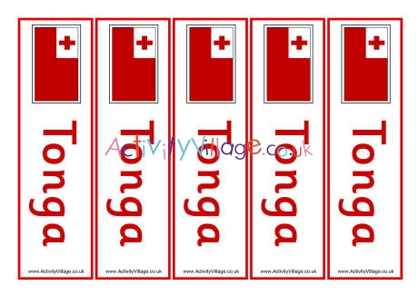Tonga bookmarks