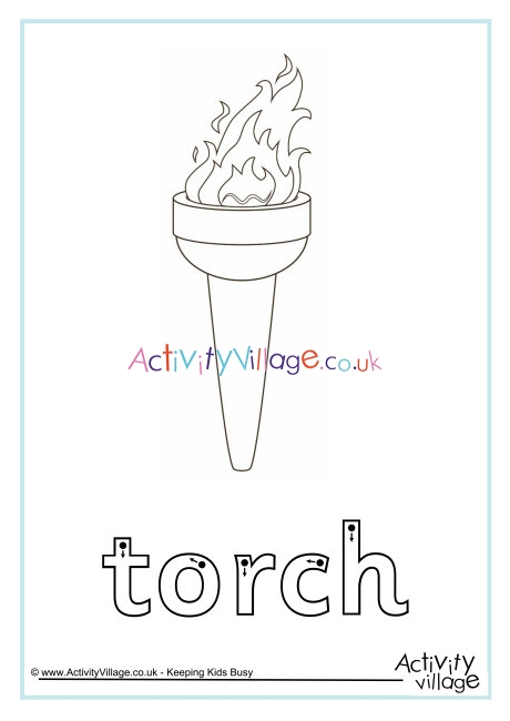 Torch finger tracing