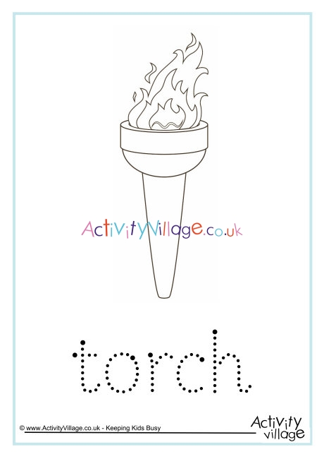 Torch word tracing