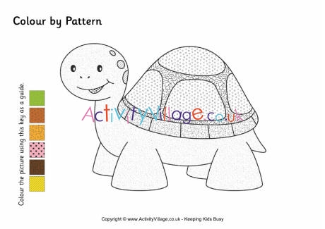 Tortoise colour by pattern