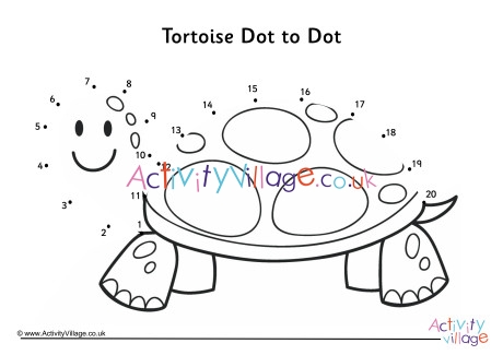 Tortoise Dot To Dot
