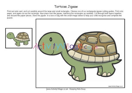 Tortoise jigsaw