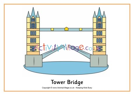 Tower Bridge poster