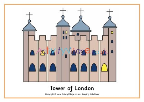 Tower of London poster