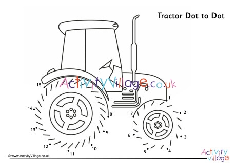 Tractor Dot to Dot