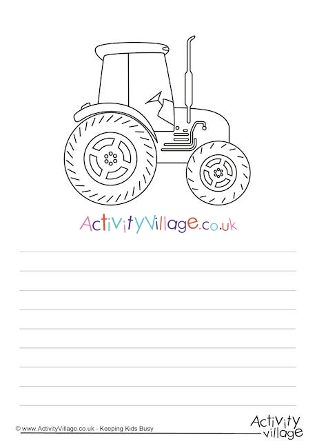 Tractor Story Paper