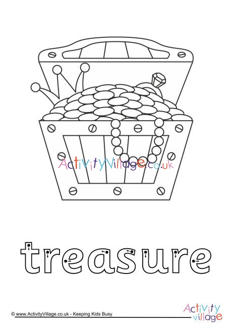 Treasure Finger Tracing