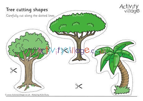 Tree Cutting Shapes