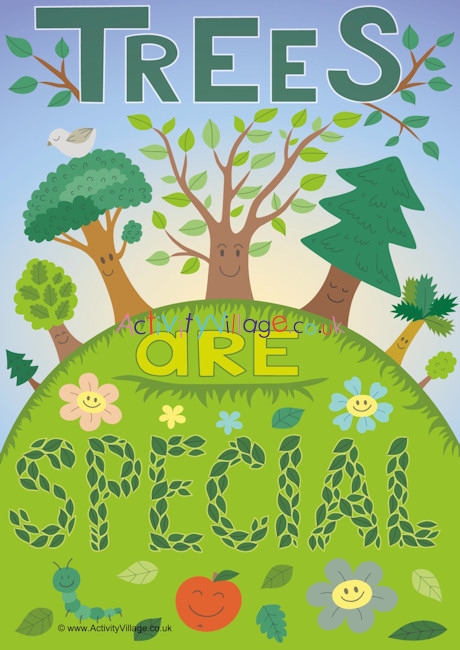 Trees Are Special Poster