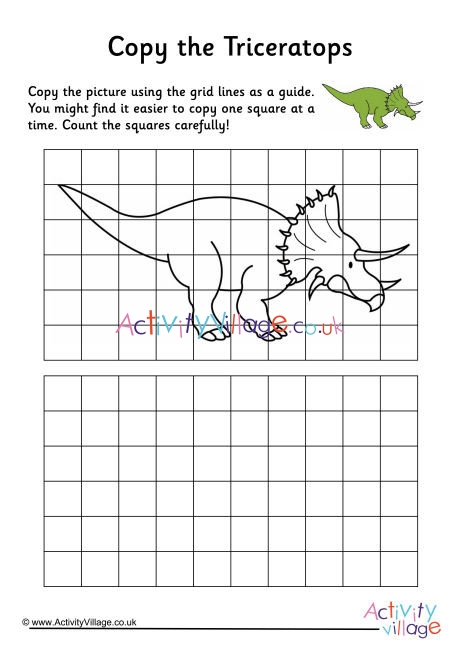 Triceratops Grid Copy
