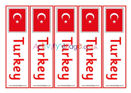 Turkey bookmarks