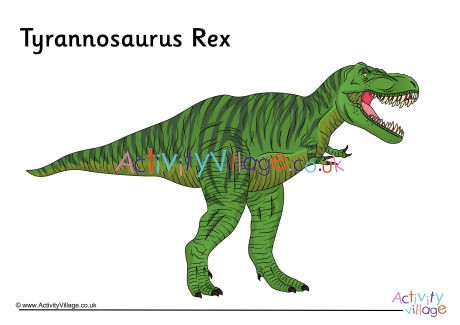 Tyrannosaurus Rex Poster 2