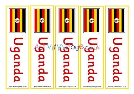 Uganda bookmarks