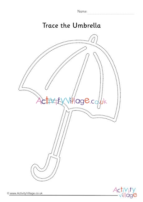 Umbrella Tracing Page 1