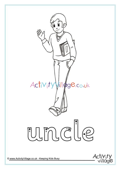 Uncle Finger Tracing