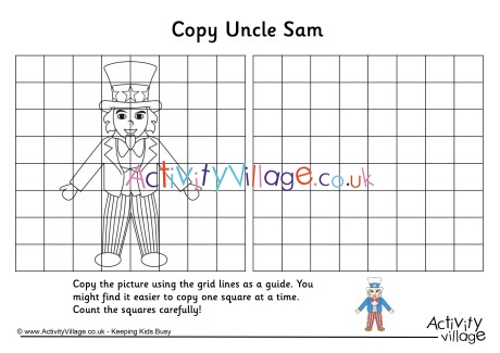 Uncle Sam grid copy