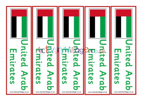 United Arab Emirates bookmarks