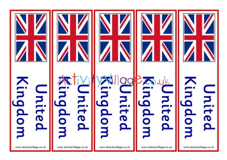 United Kingdom bookmarks