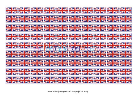 United Kingdom flag ribbon