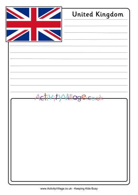 United Kingdom notebooking page
