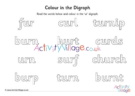 Ur Digraph Colour In