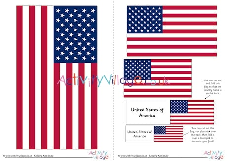 United States Flag Printable