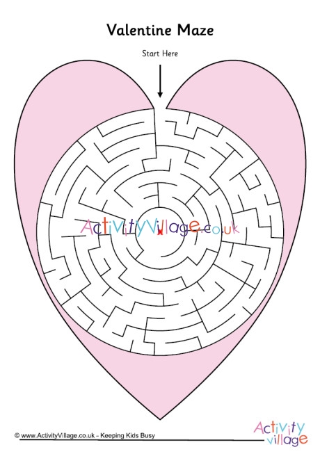 Valentine maze 1