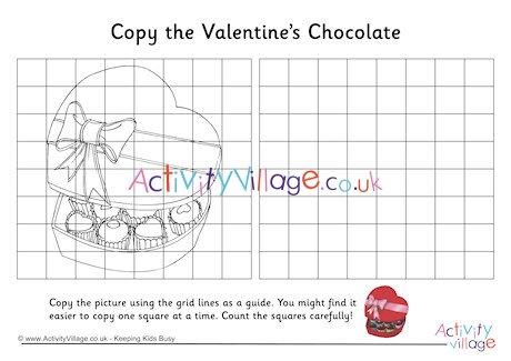 Valentine's Chocolate Grid Copy
