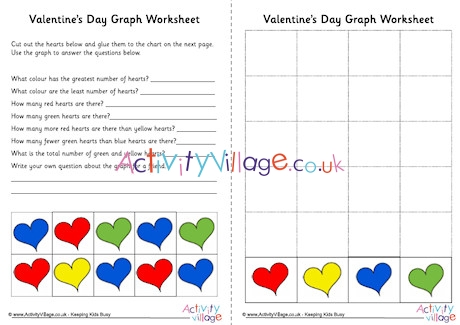 Valentine's Day Graph Worksheet