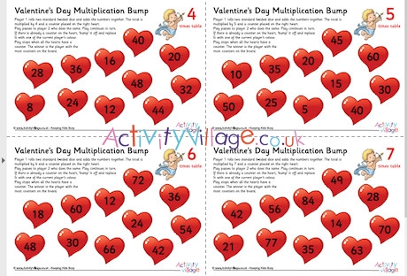 Valentines Day Multiplication Bump Pack