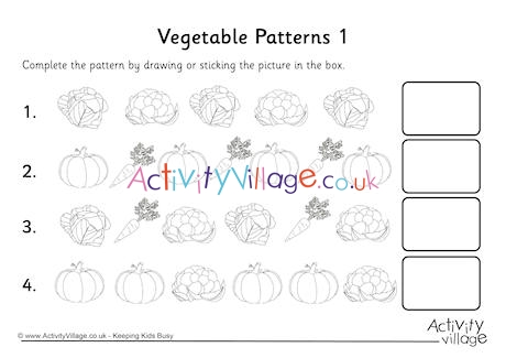 Vegetable Patterns 1