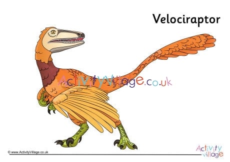Velociraptor Poster 2