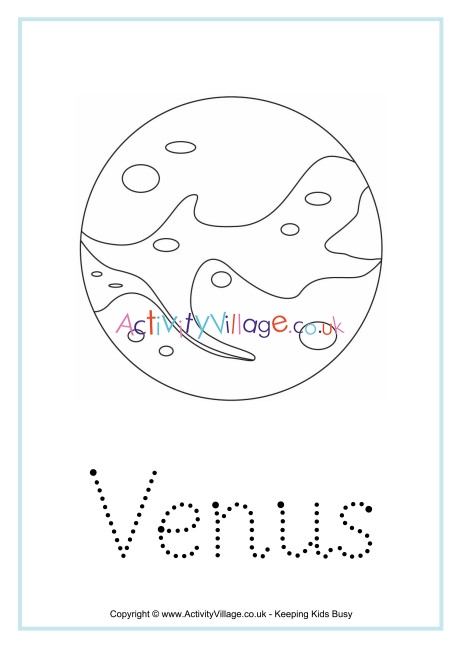 Venus Word Tracing