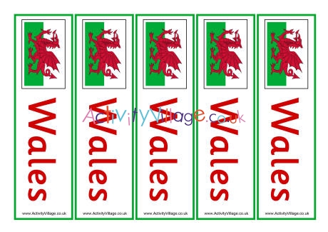 Wales bookmarks