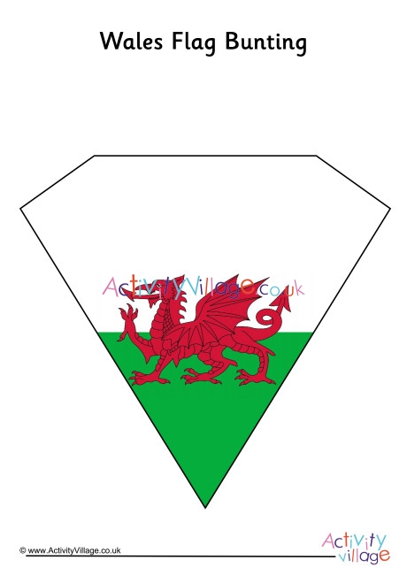 Wales Flag Bunting