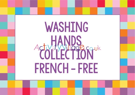 Washing Hands Collection - French