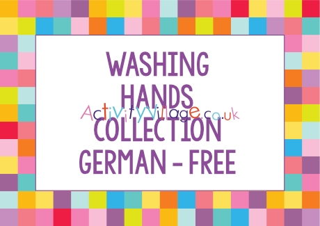 Washing Hands Collection - German
