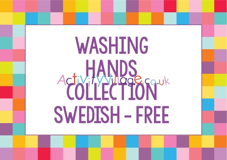 Washing Hands Collection - Swedish