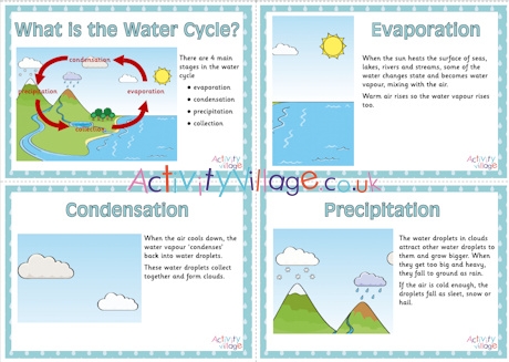 Water Cycle Display Posters