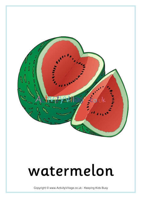 Watermelon Poster