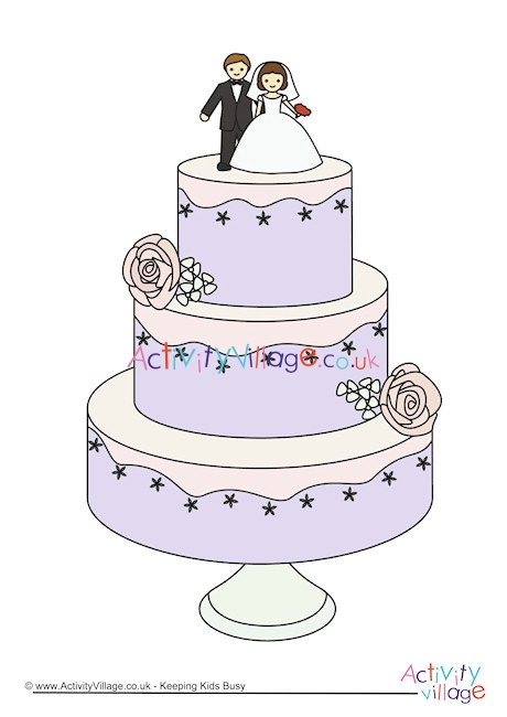 Wedding cake poster