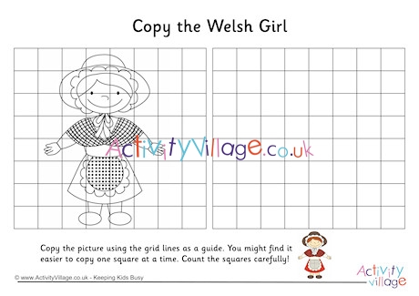 Welsh Girl Grid Copy