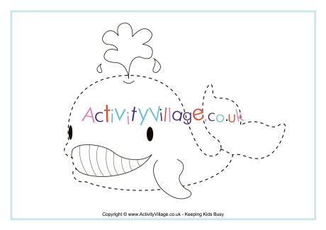 Whale tracing page