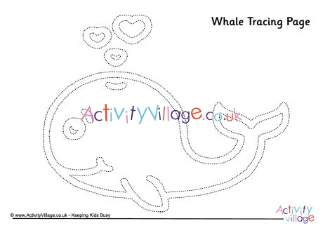 Whale tracing page