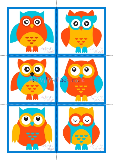 Whoo Am I Owl Game